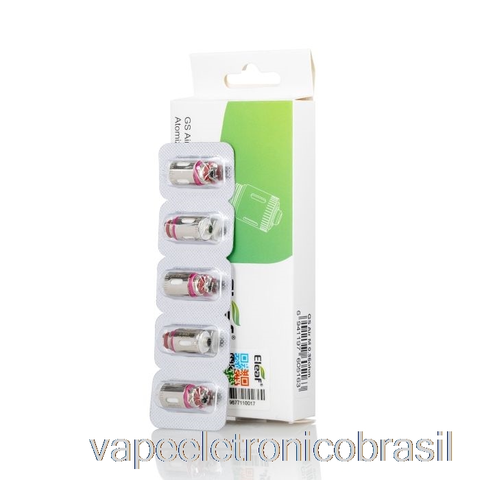 Vape Recarregável Eleaf Gs Bobinas De Substituição De Ar Bobinas De Malha De 0,35 Ohm